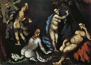 Paul Cezanne The Temptation of St.Anthony oil painting on canvas